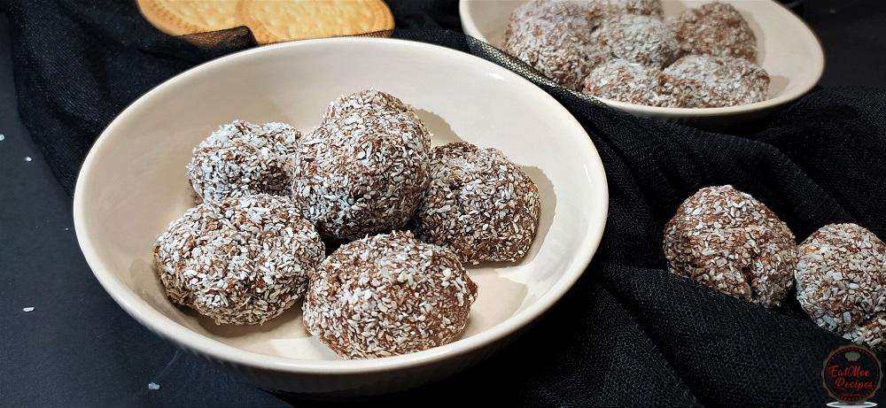 Marie Biscuit Chocolate Balls