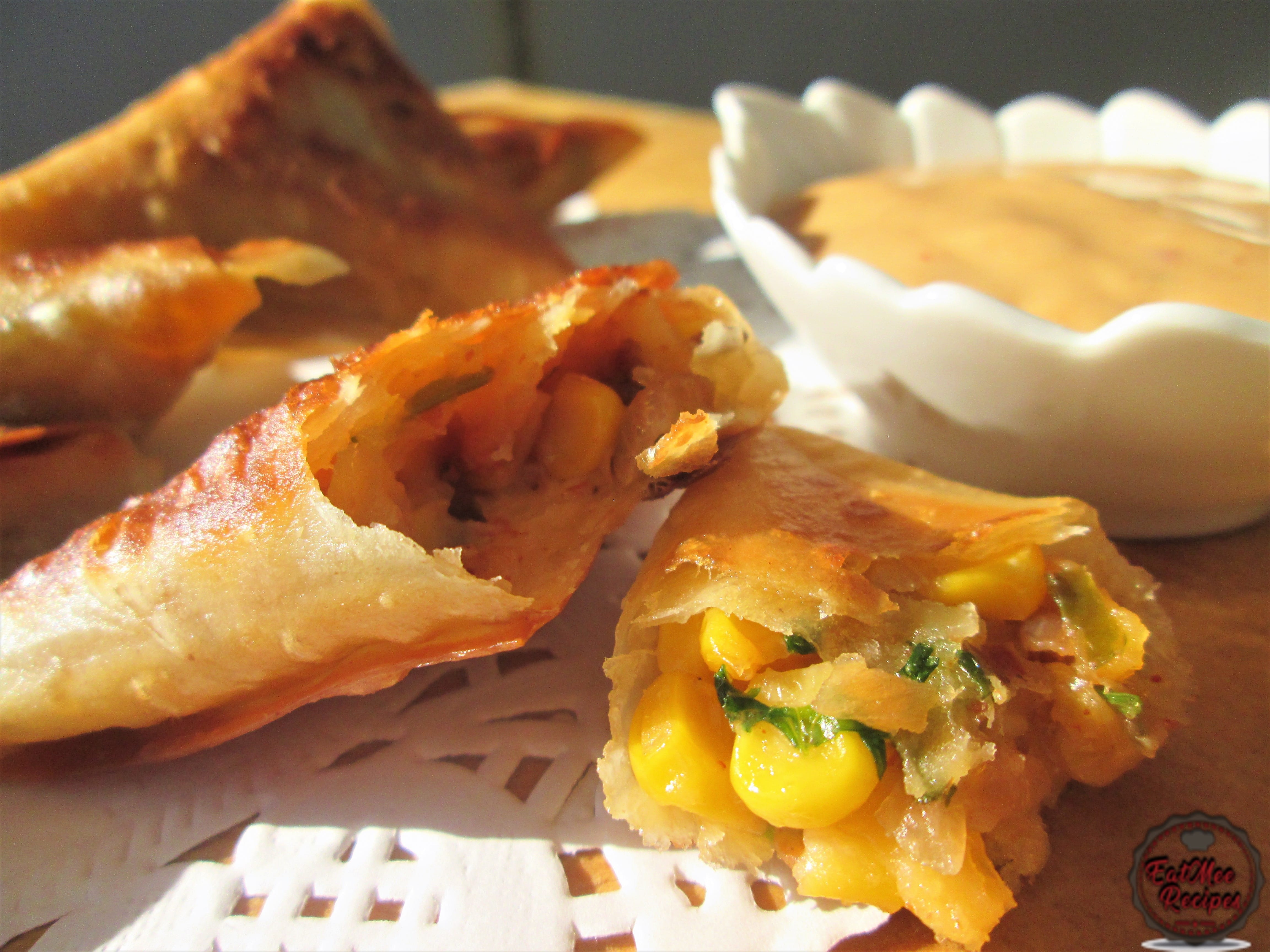 Sweetcorn & Cheese Samoosa