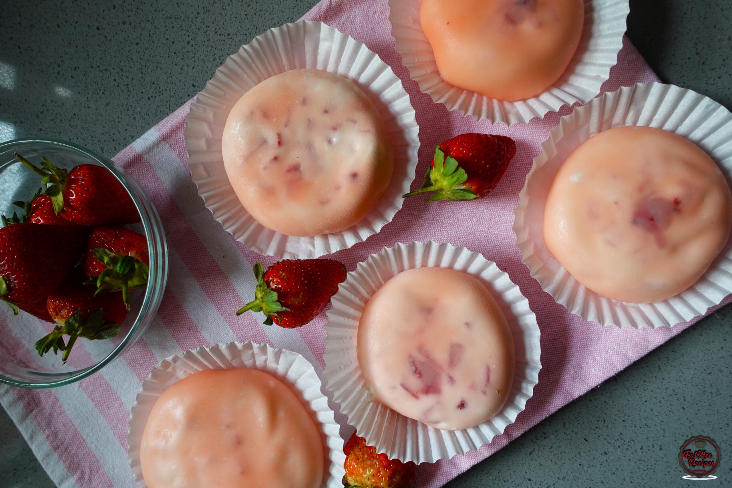 If you’re a fan of Japanese desserts or simply love trying new & unique sweets, strawberry mochi is a must-try!