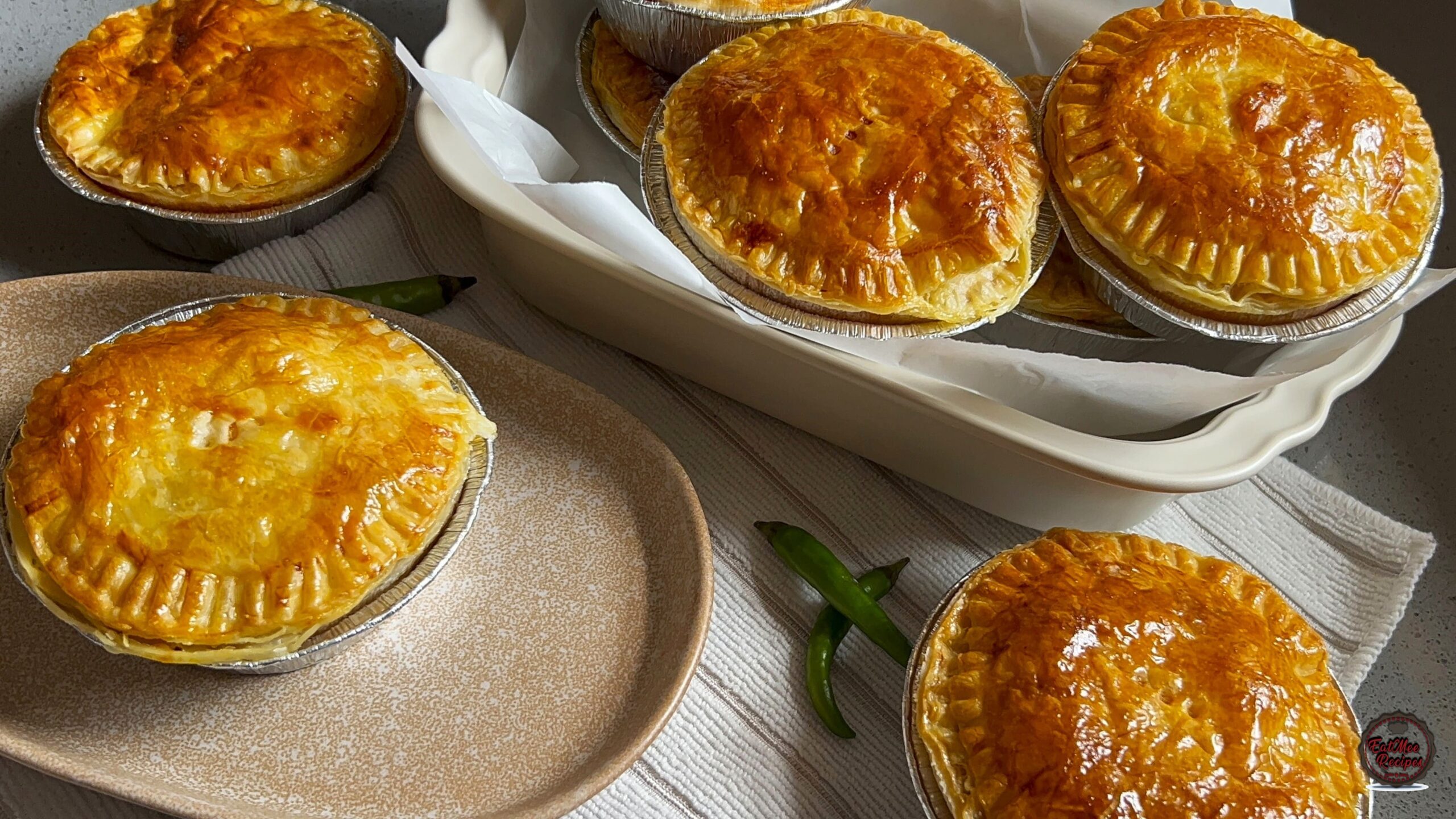 Butter Chicken Pies