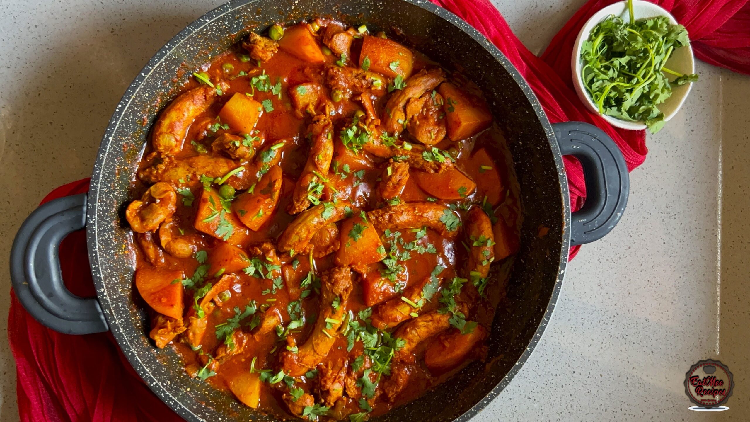 Chicken Neck and Giblets Curry