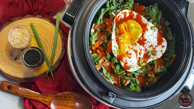 Bibimbap in the Instant Rice Cooker